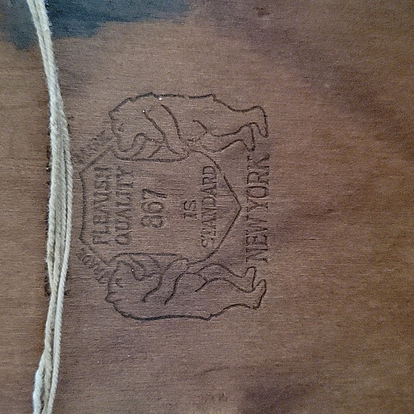 Antique Flemish Art Pyrography Native American Indian Chief 867 - Picture 10 of 13